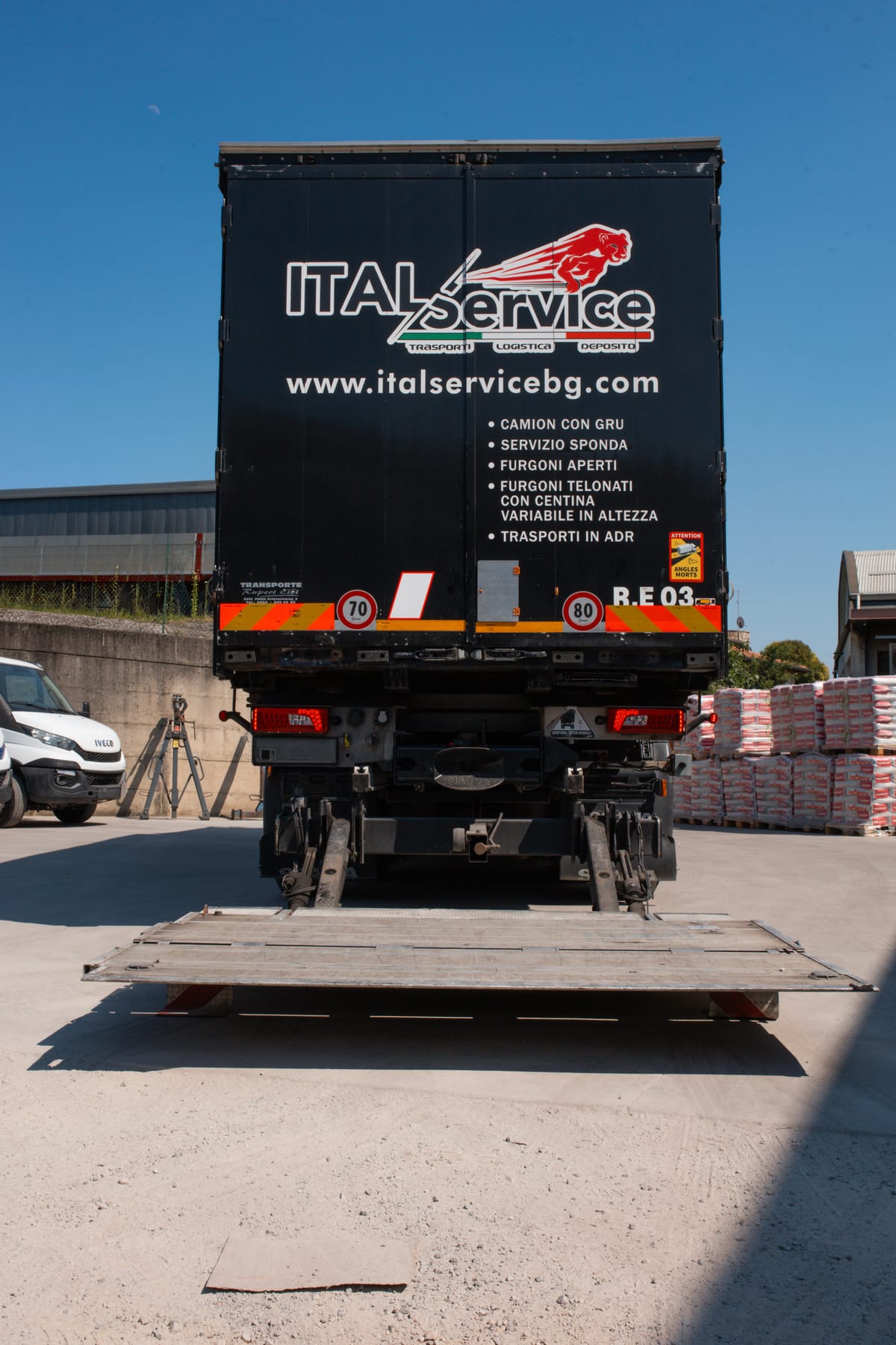 Italservice fleet at the Treviolo hub