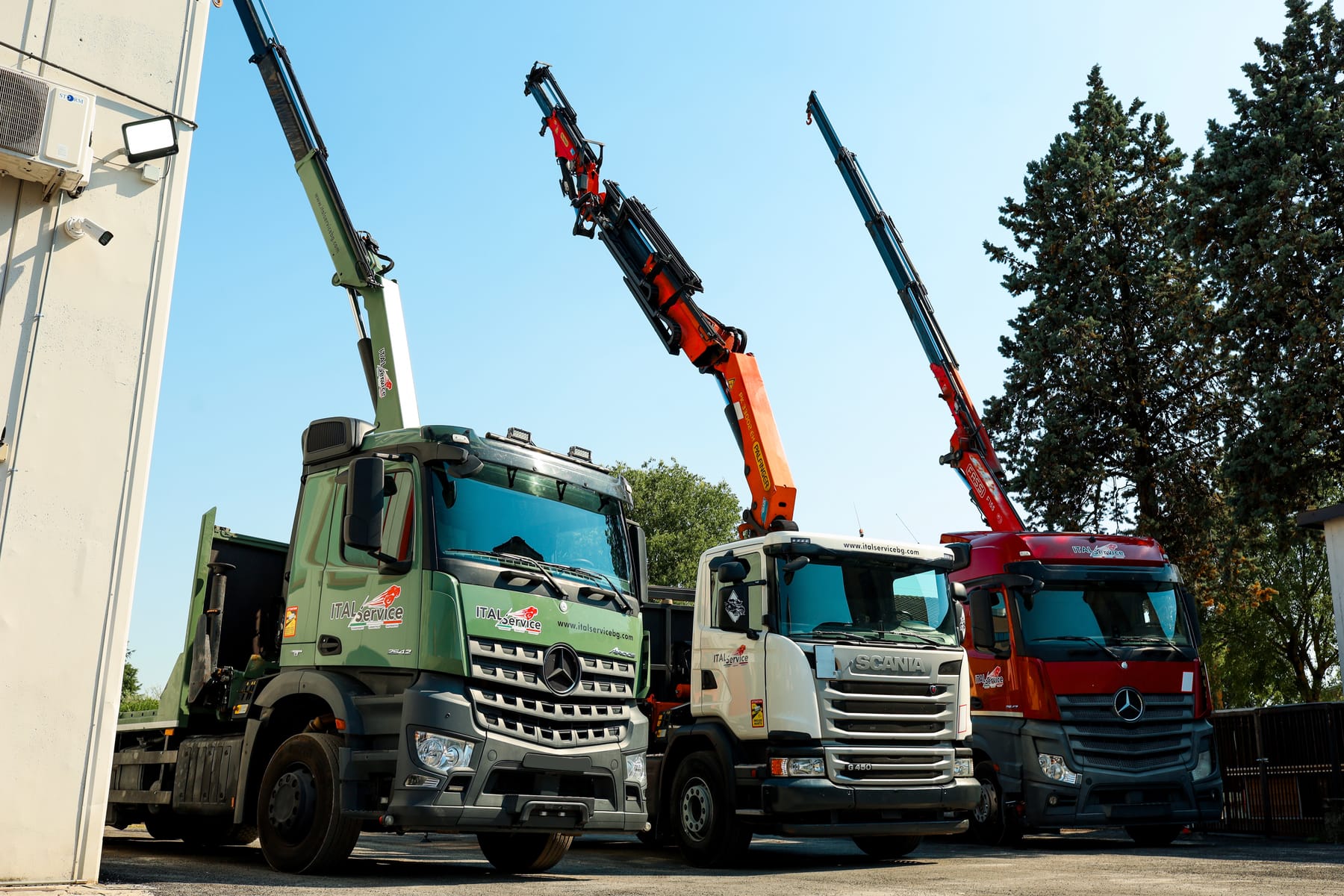 Italservice truck equipped for special goods