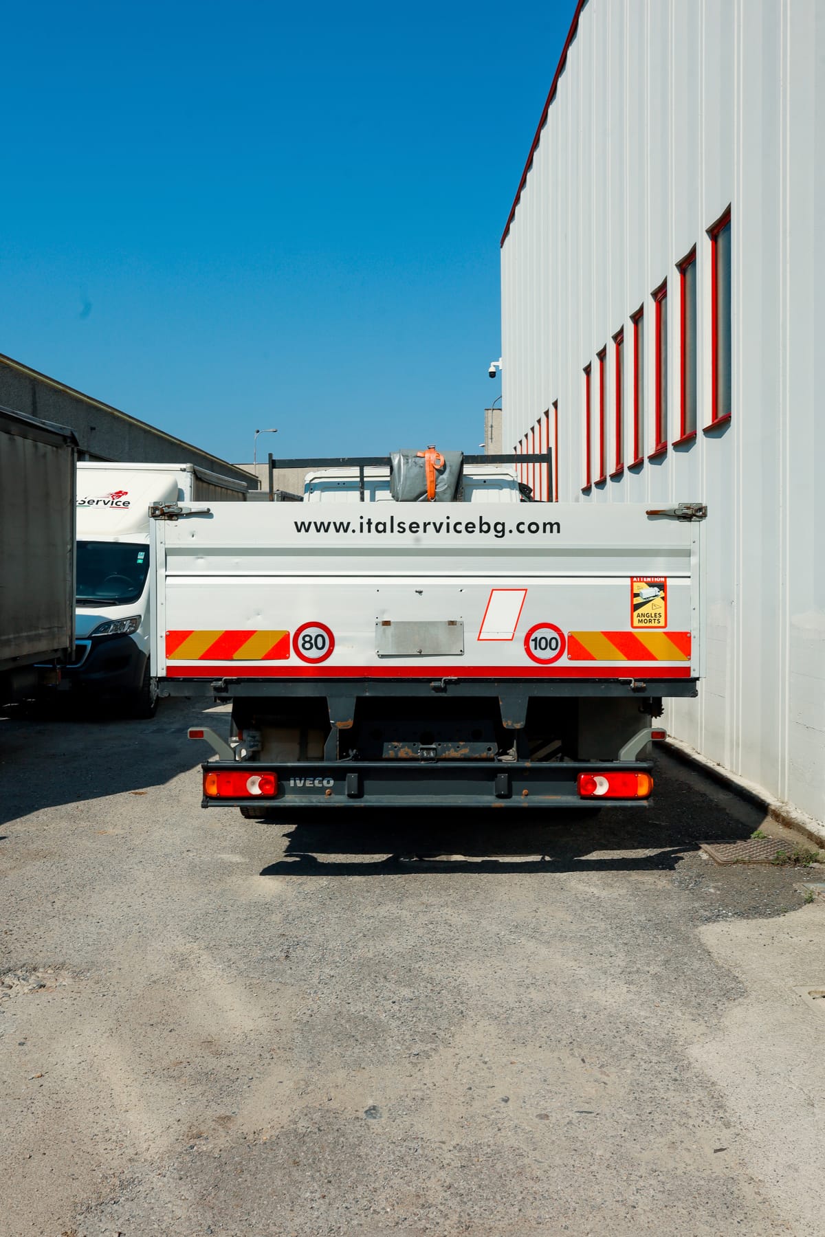 Italservice truck equipped for special goods